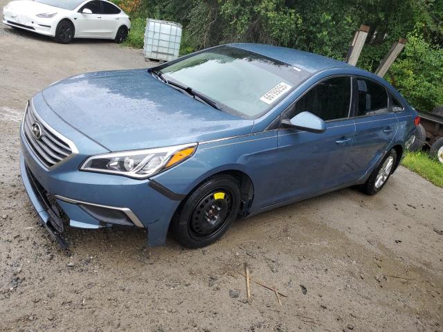 Sedans HYUNDAI SONATA 2017 Blue