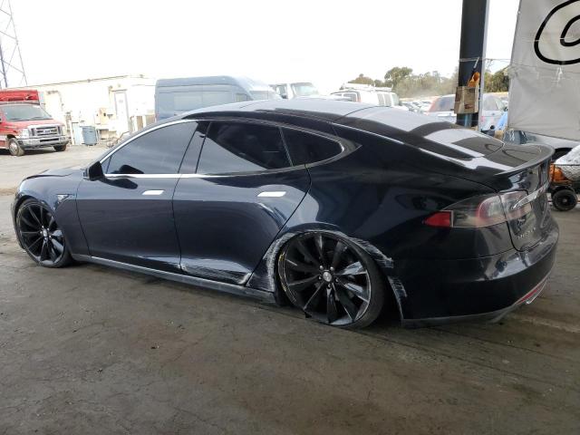  TESLA MODEL S 2013 Blue