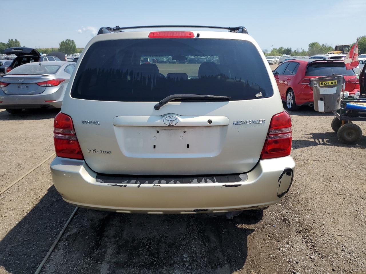 2003 Toyota Highlander Limited VIN: JTEHF21AX30106511 Lot: 64953715