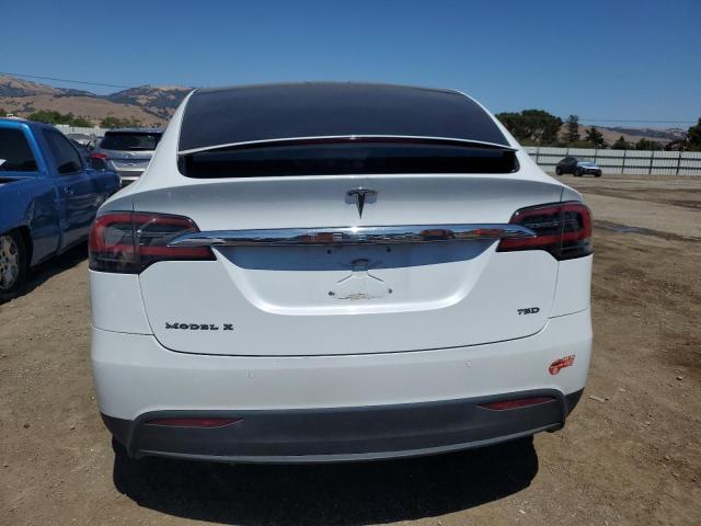  TESLA MODEL X 2018 Biały