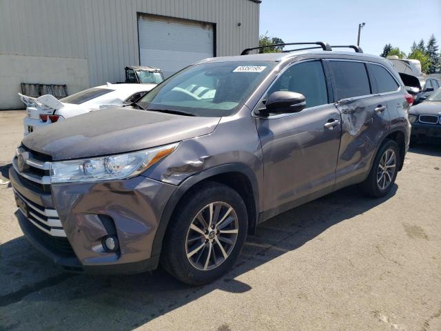  TOYOTA HIGHLANDER 2019 Серый