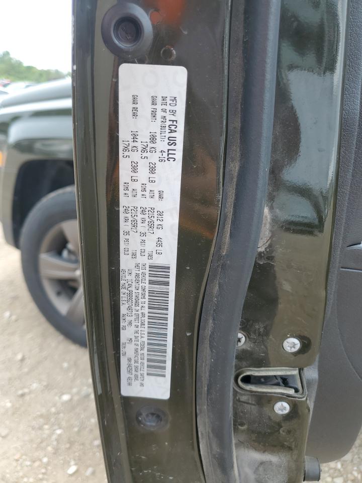 2016 Jeep Patriot Sport VIN: 1C4NJPBB9GD748713 Lot: 65263025