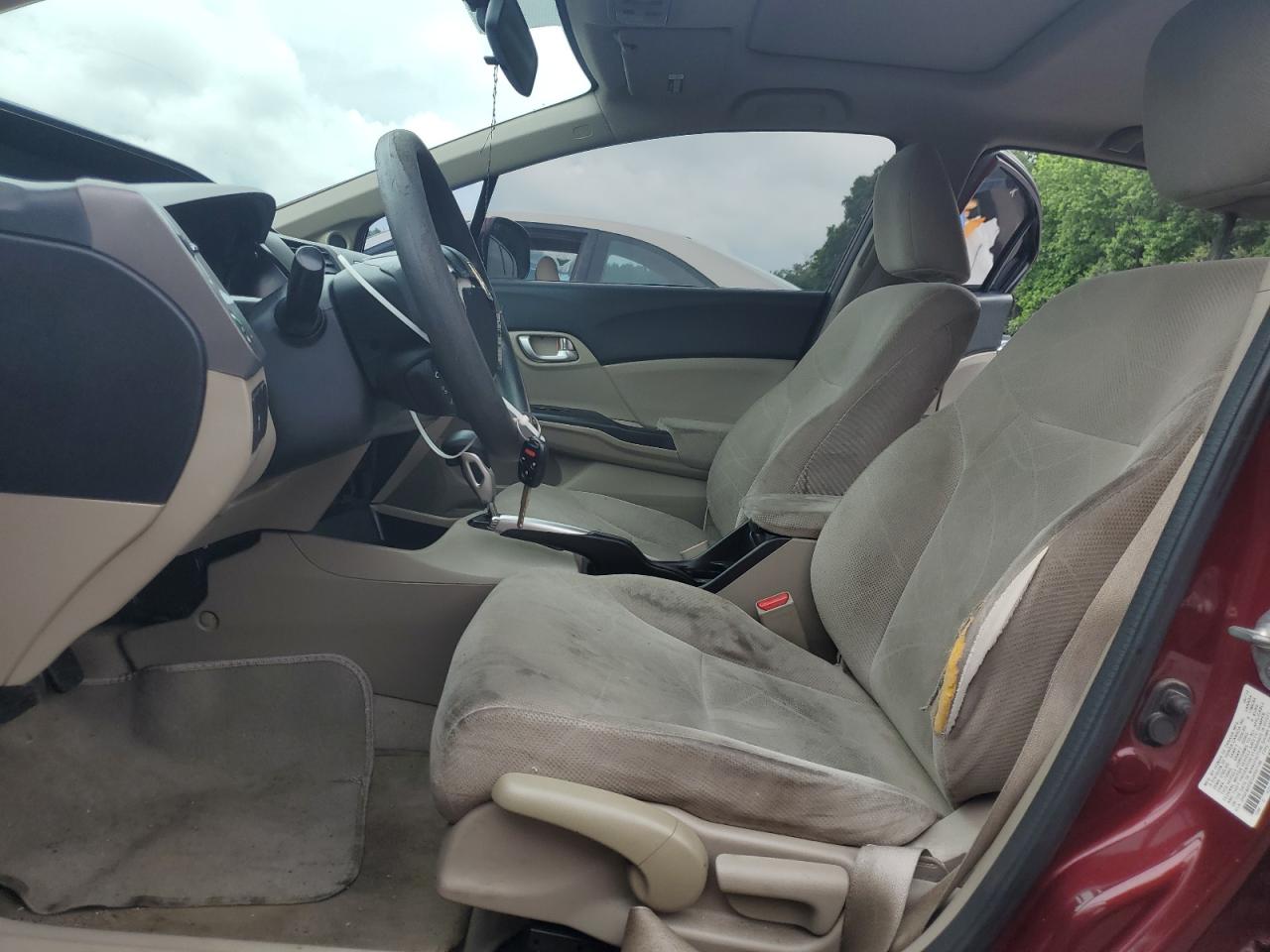 2012 Honda Civic Ex VIN: 2HGFB2F87CH557146 Lot: 64409255
