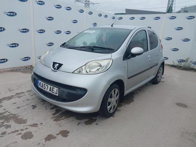 2007 PEUGEOT 107 URBAN for sale at Copart BRISTOL