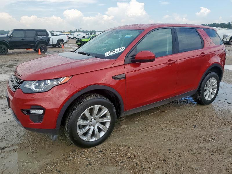 Parquets LAND ROVER DISCOVERY 2016 Czerwony