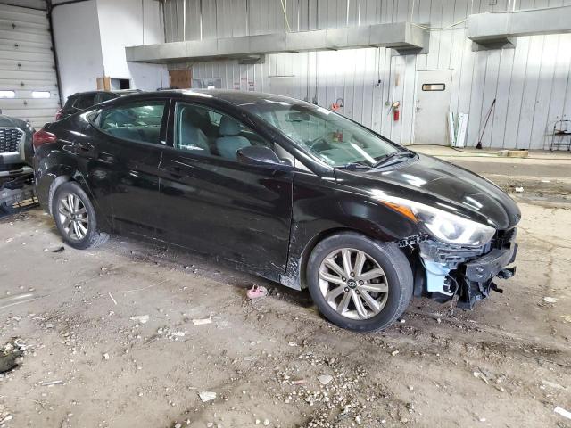 Sedans HYUNDAI ELANTRA 2014 Czarny