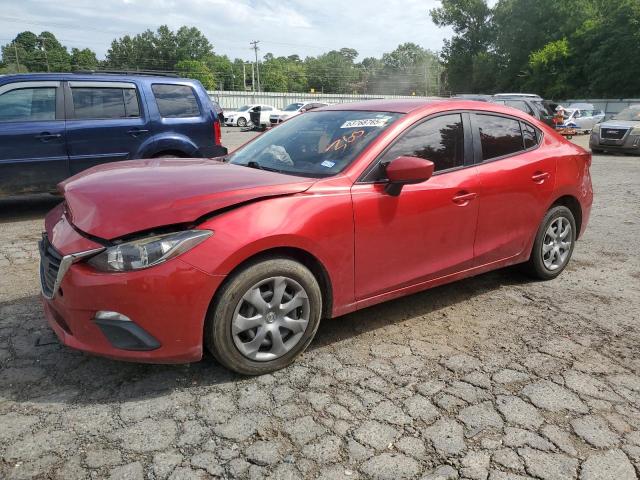 Sedans MAZDA 3 2014 Czerwony