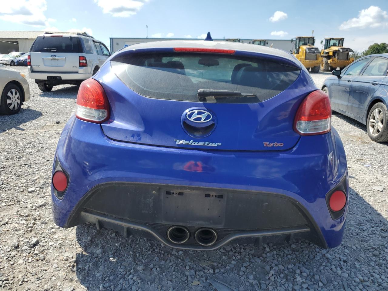 2013 Hyundai Veloster Turbo VIN: KMHTC6AEXDU168126 Lot: 64602905