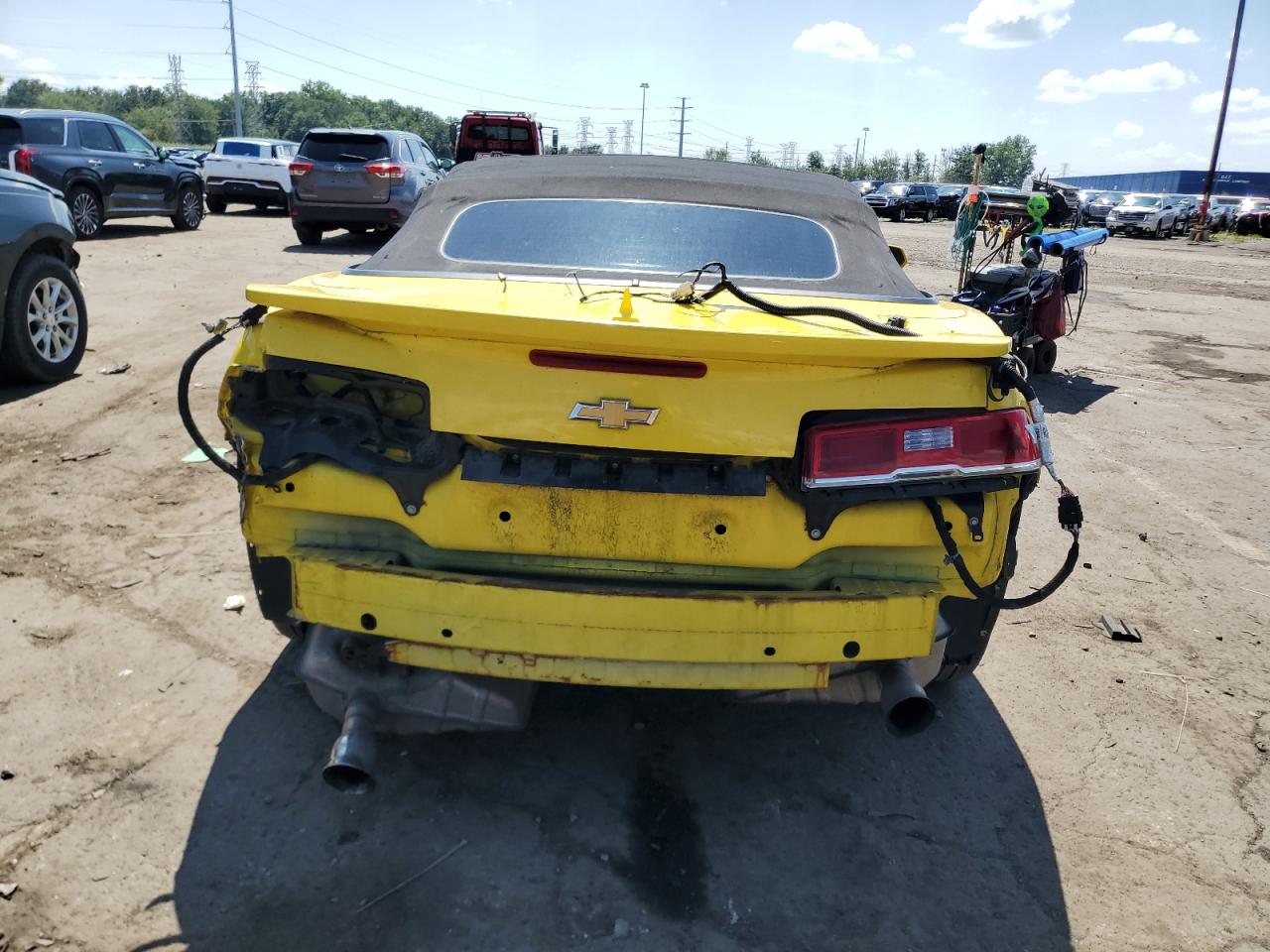 2014 Chevrolet Camaro Lt VIN: 2G1FB3D35E9292132 Lot: 64426315