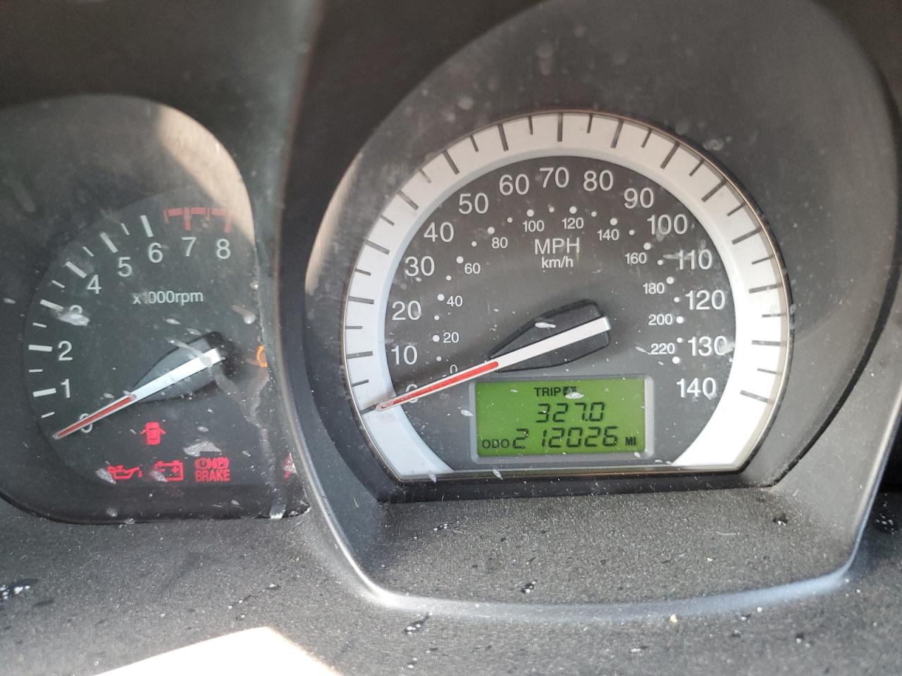 2009 Kia Spectra Sx VIN: KNAFE241395022419 Lot: 61037105