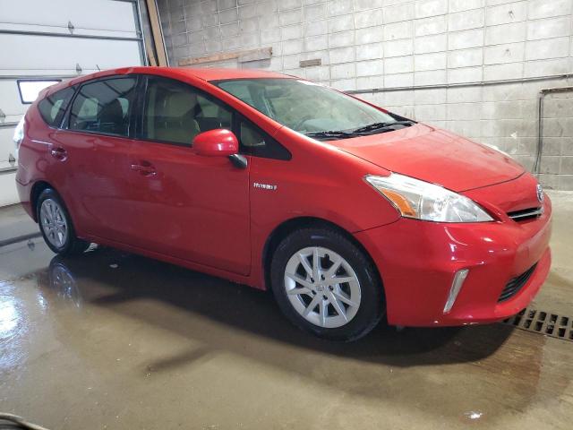  TOYOTA PRIUS 2014 Red