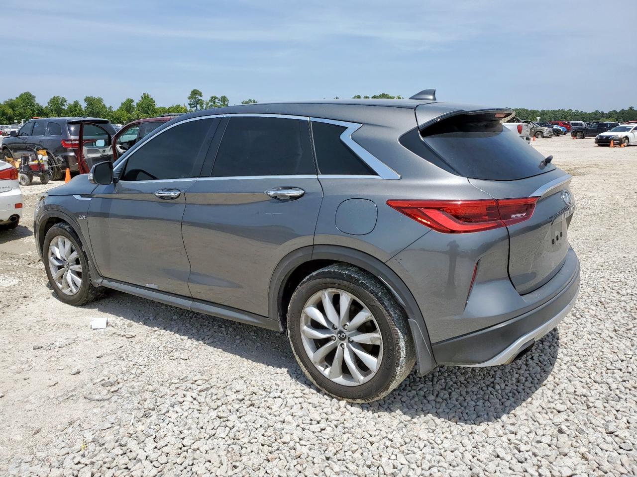 2019 Infiniti Qx50 Essential grey null gas 3PCAJ5M10KF108494 photo #3