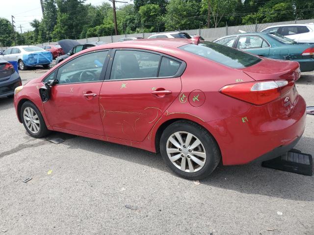  KIA FORTE 2014 Czerwony