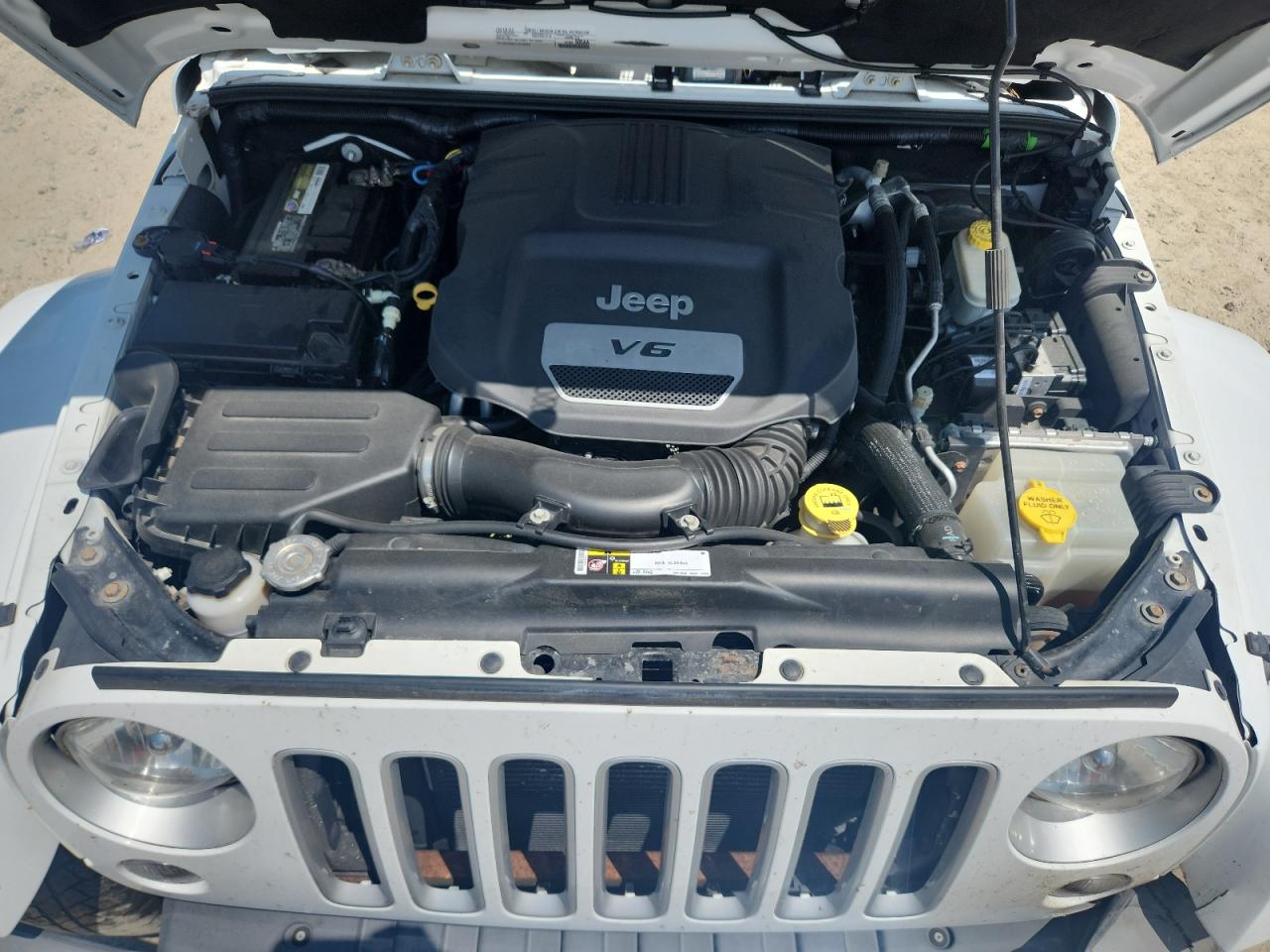 2016 Jeep Wrangler Unlimited Sahara VIN: 1C4HJWEG3GL346528 Lot: 65092755
