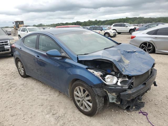  HYUNDAI ELANTRA 2015 Granatowy