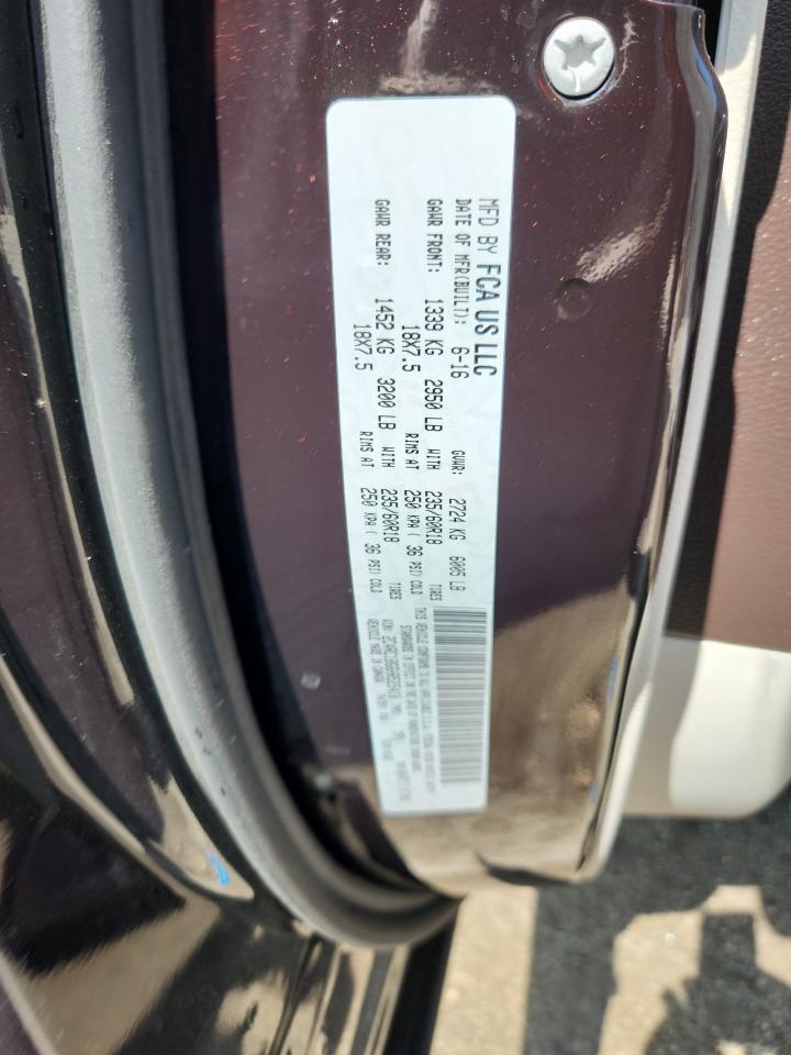 2017 Chrysler Pacifica Touring L VIN: 2C4RC1BG6HR525418 Lot: 63754425