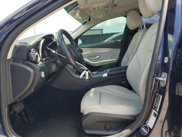  MERCEDES-BENZ C-CLASS 2018 Granatowy