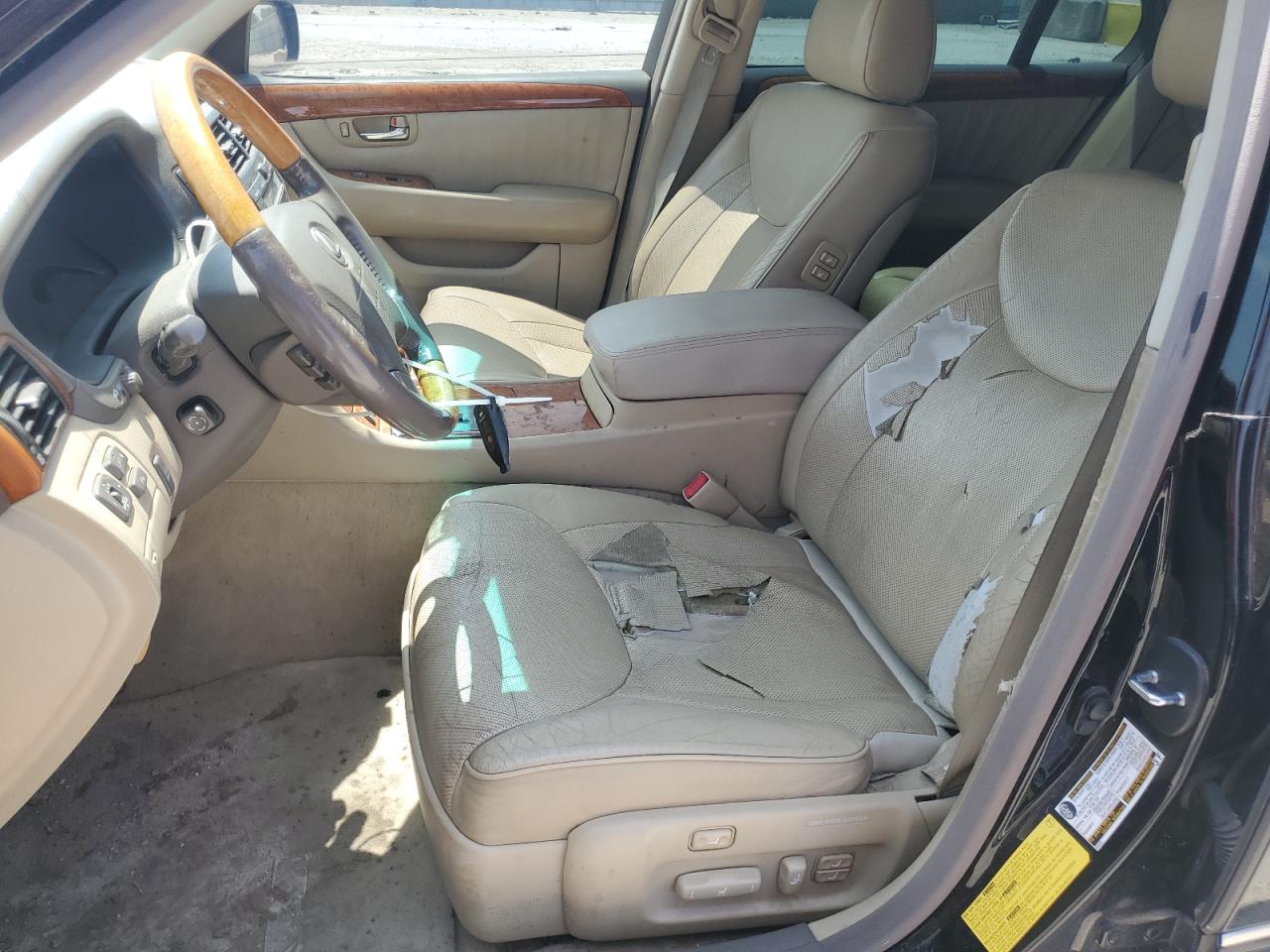 jthbn36f955020442 JTHBN36F955020442 2005 Lexus Ls 430