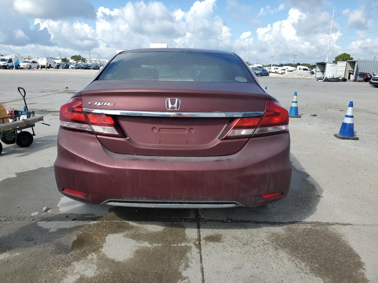 2013 Honda Civic Ex VIN: 19XFB2F81DE079897 Lot: 64657425