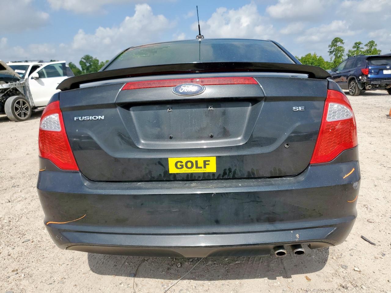 2010 Ford Fusion Se VIN: 3FAHP0HA9AR394214 Lot: 65630065