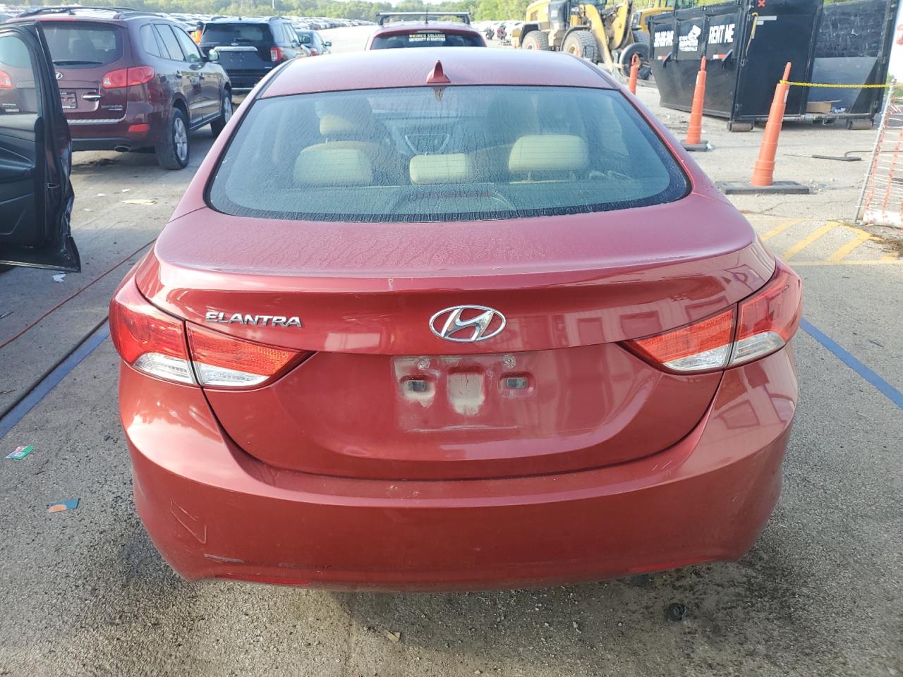 2012 Hyundai Elantra Gls VIN: KMHDH4AE6CU331055 Lot: 65157465