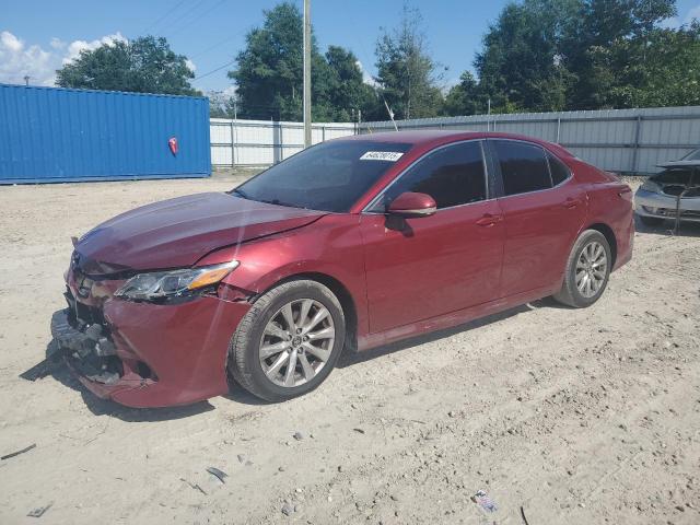  TOYOTA CAMRY 2018 Red