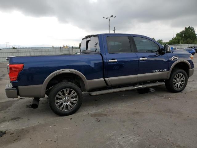 Pickups NISSAN TITAN 2016 Blue