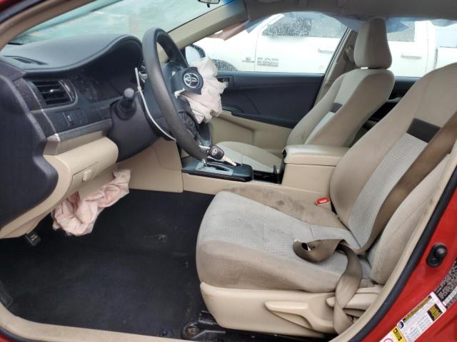  TOYOTA CAMRY 2012 Burgundy