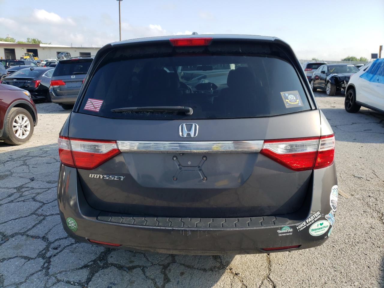 2012 Honda Odyssey Exl VIN: 5FNRL5H66CB077594 Lot: 62762505