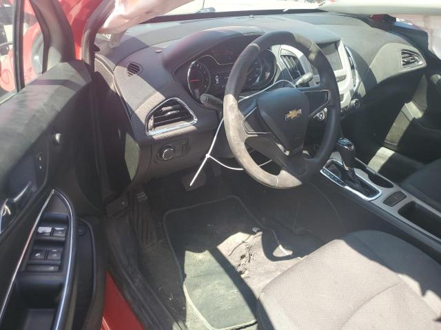  CHEVROLET CRUZE 2016 Czerwony