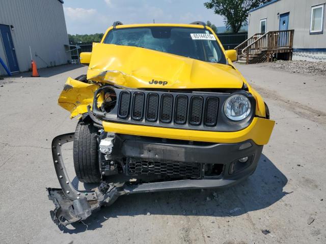 JEEP RENEGADE 2018 Yellow