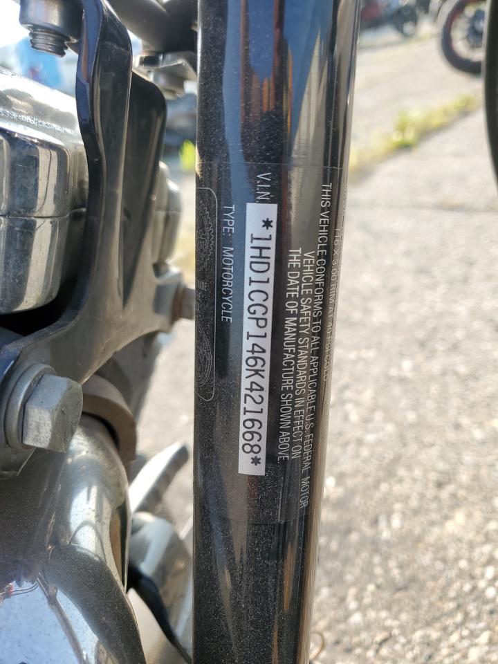 2006 Harley-Davidson Xl1200 C VIN: 1HD1CGP146K421668 Lot: 64117245