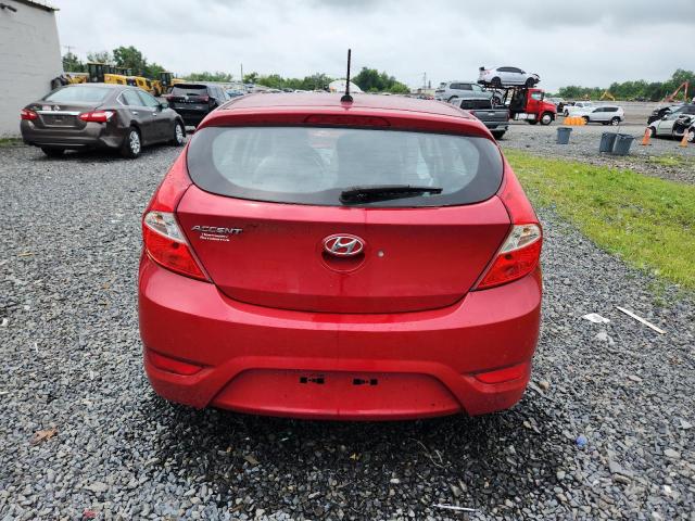  HYUNDAI ACCENT 2017 Red