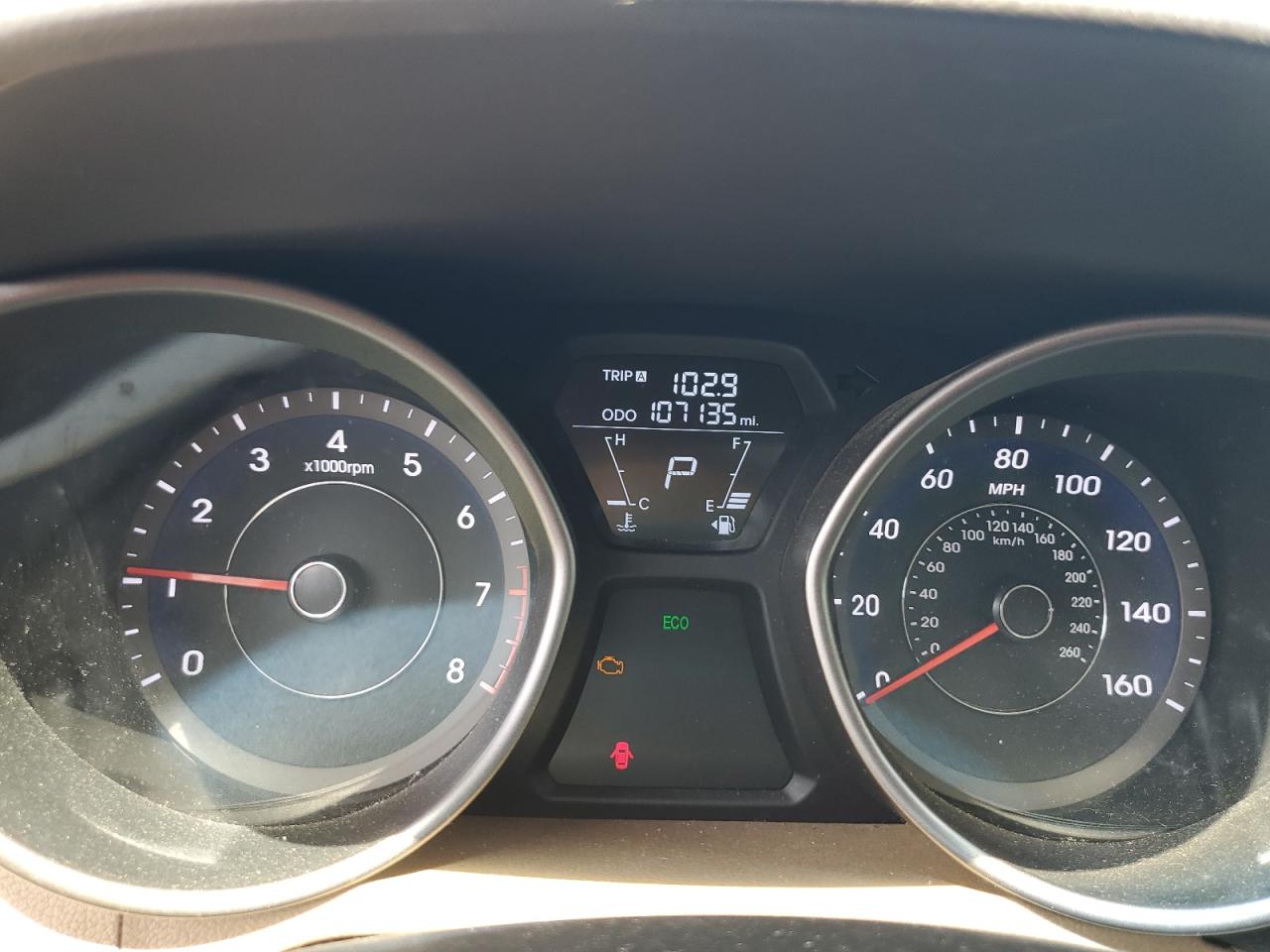 2013 Hyundai Elantra Gls VIN: 5NPDH4AE3DH452464 Lot: 64835645
