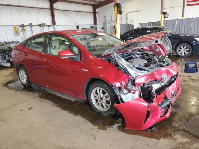  TOYOTA PRIUS 2016 Czerwony