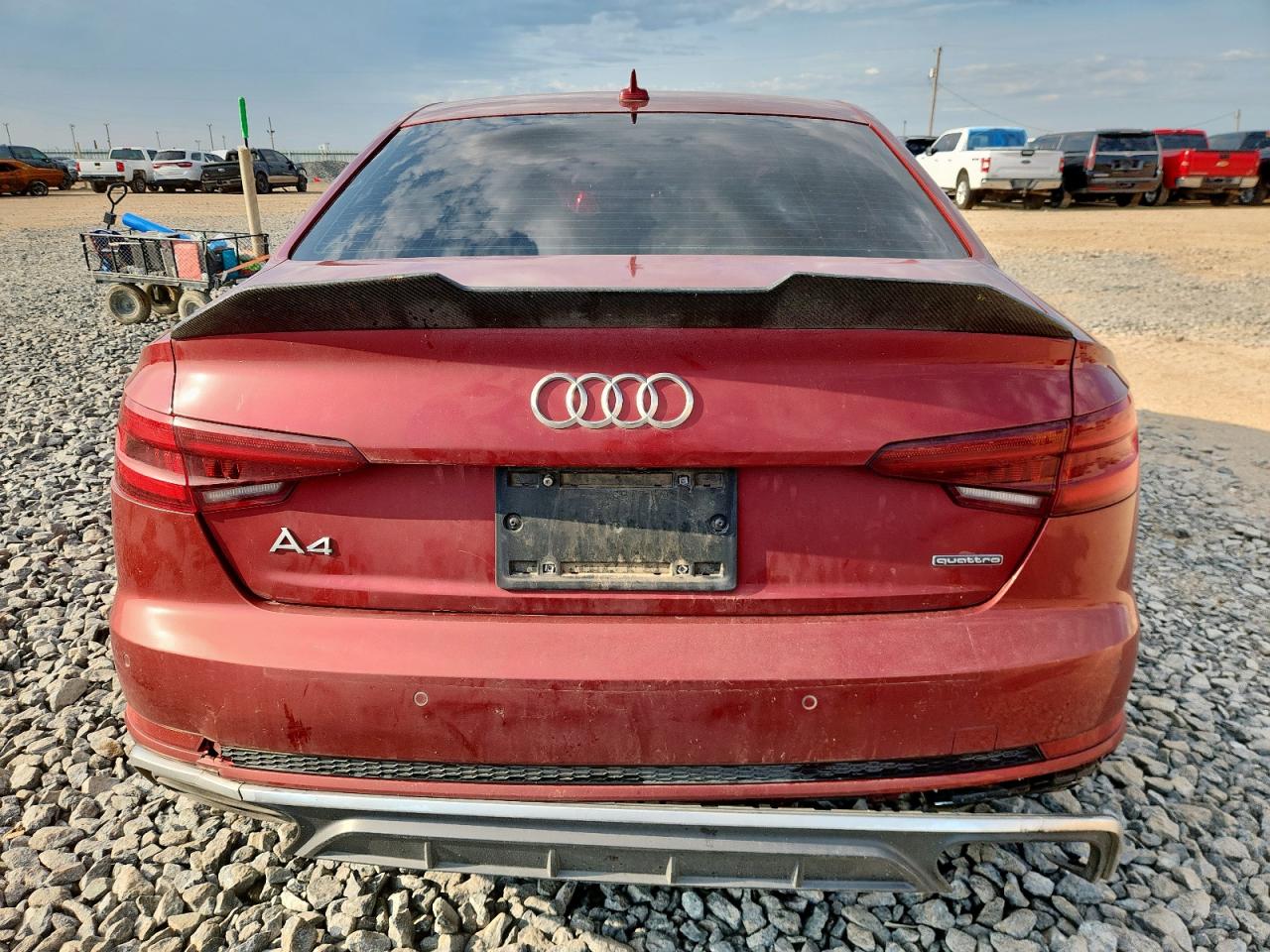 2019 Audi A4 Premium Plus VIN: WAUENAF49KA110756 Lot: 64318145