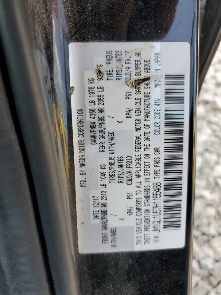 2017 Mazda 6 Sport VIN: JM1GL1U57H1155488 Lot: 63808575