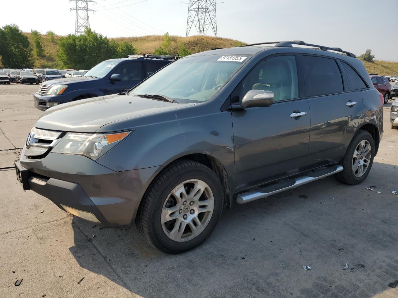 2008 Acura Mdx Technology VIN: 2HNYD28428H522429 Lot: 67151955