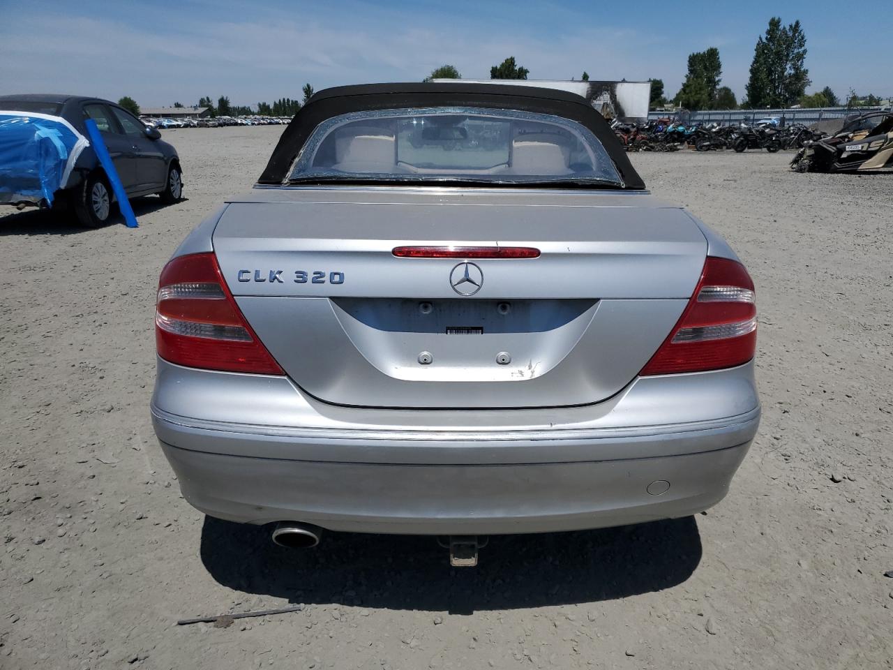 2004 Mercedes-Benz Clk 320 VIN: WDBTK65G24T004778 Lot: 64348225