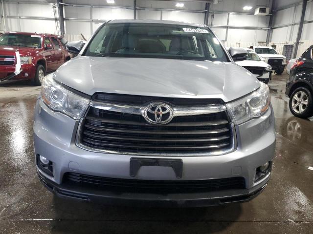  TOYOTA HIGHLANDER 2016 Серебристый