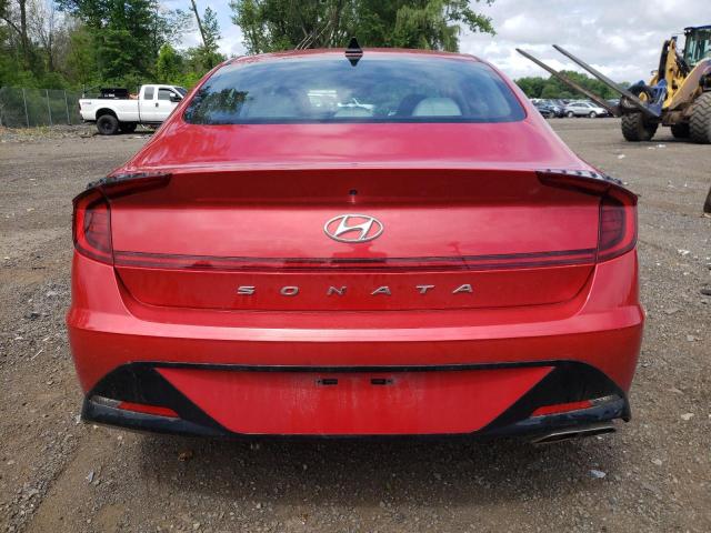  HYUNDAI SONATA 2021 Czerwony