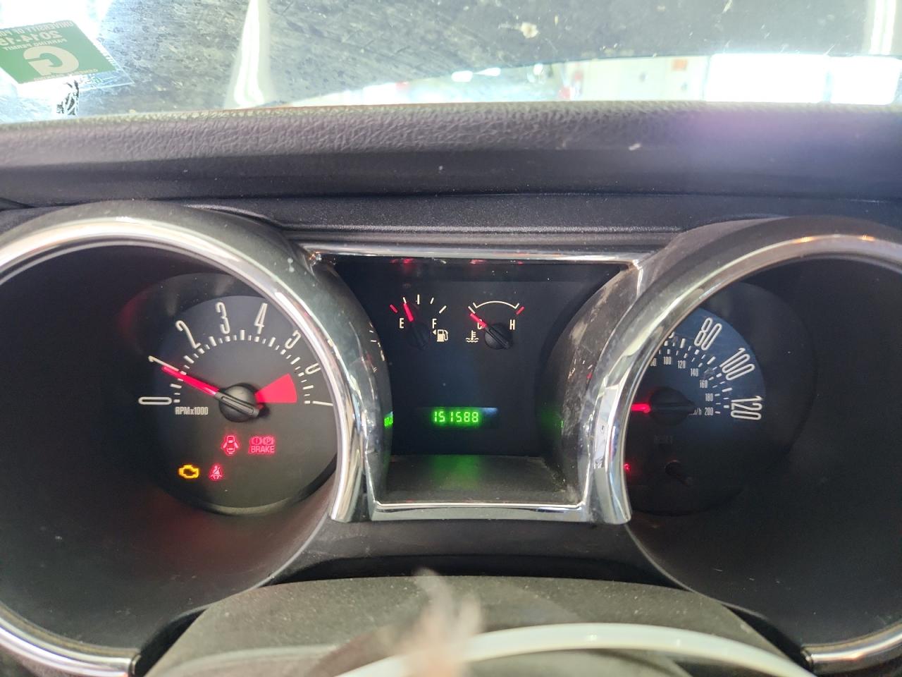 2007 Ford Mustang VIN: 1ZVFT80N075258458 Lot: 65389885