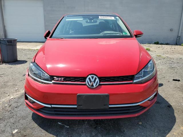  VOLKSWAGEN GOLF 2019 Red