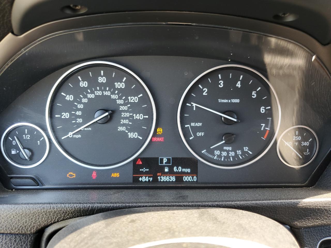 2015 BMW 328 I VIN: WBA3A5C5XFF606438 Lot: 65180135
