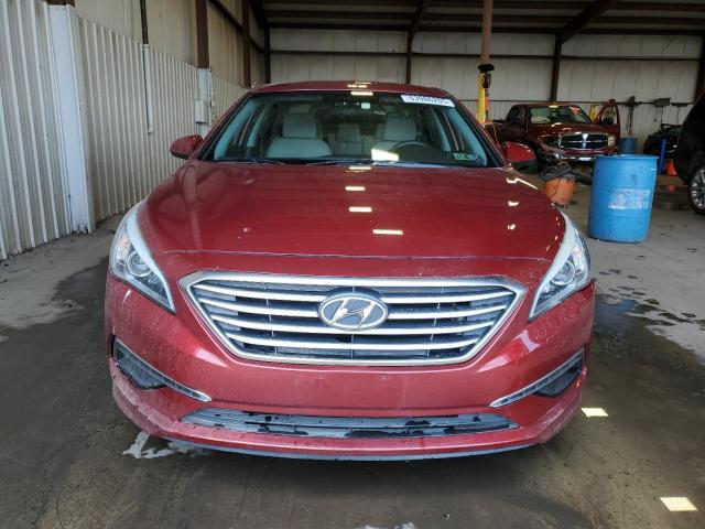  HYUNDAI SONATA 2015 Czerwony