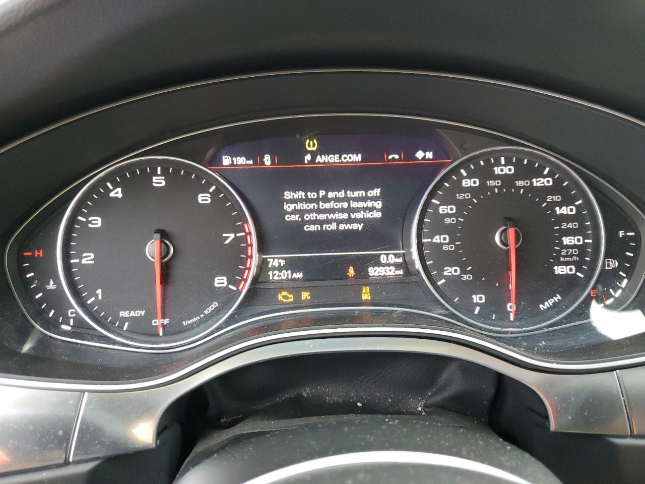 2018 Audi A6 Premium Plus VIN: WAUD8AFCXJN069829 Lot: 64255505
