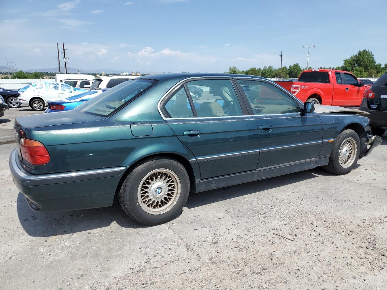 1998 BMW 740 I Automatic VIN: WBAGF8325WDL51588 Lot: 66292195