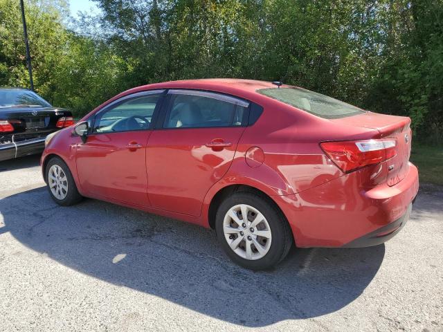  KIA RIO 2014 Czerwony
