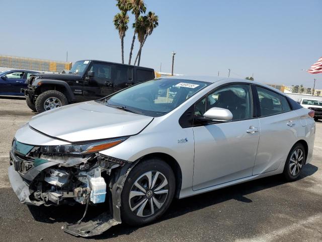 Hatchbacks TOYOTA PRIUS 2017 Srebrny