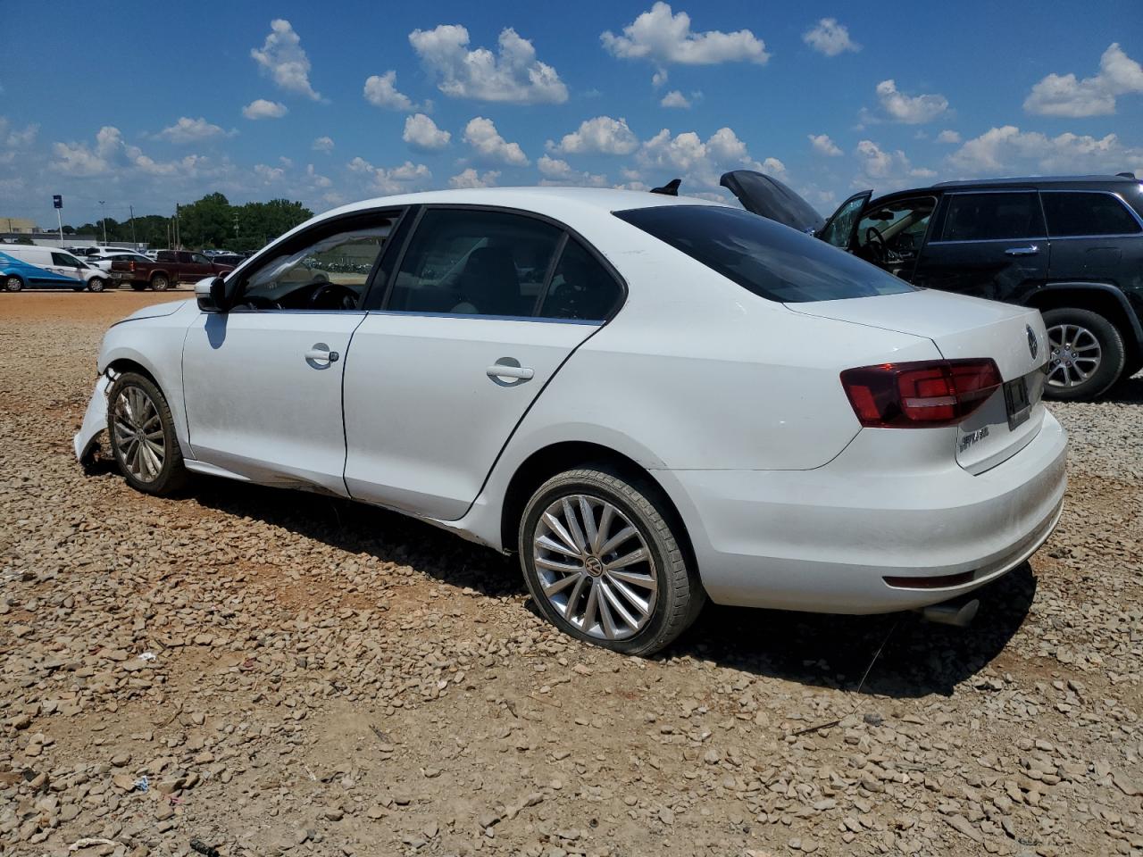 2016 Volkswagen Jetta Sel white sedan gas 3VWL07AJ8GM355757 photo #3